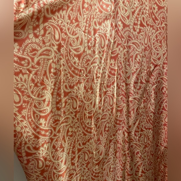 BNWT Zara terracotta printed tunic kaftan dress XS - Picture 7 of 9